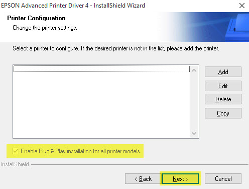 Printer Configuration