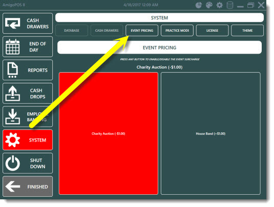 Manager Screen Manager Screen